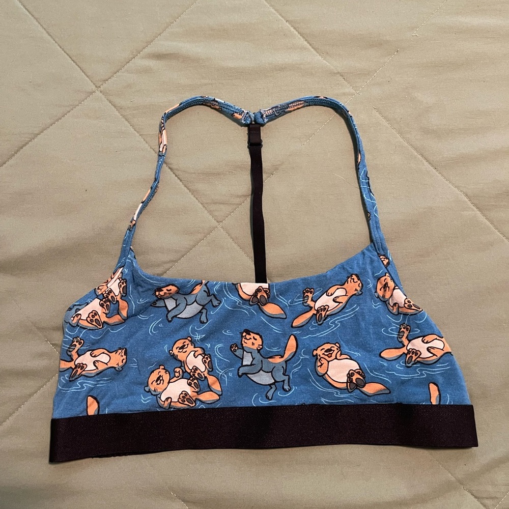 MeUndies Otter T-back bralette